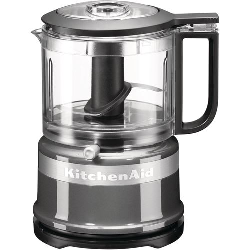 KitchenAid 5KFC3516ECU Mini - Keukenmachine - 240 W - zilver met contour