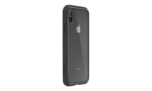 Belkin SheerForce Elite - Achterzijde behuizing voor mobiele telefoon - polycarbonaat - spacegrijs - voor Apple iPhone X