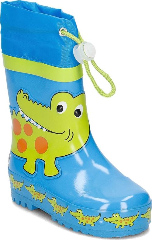 Playshoes bottes de pluie Krokodil bleu