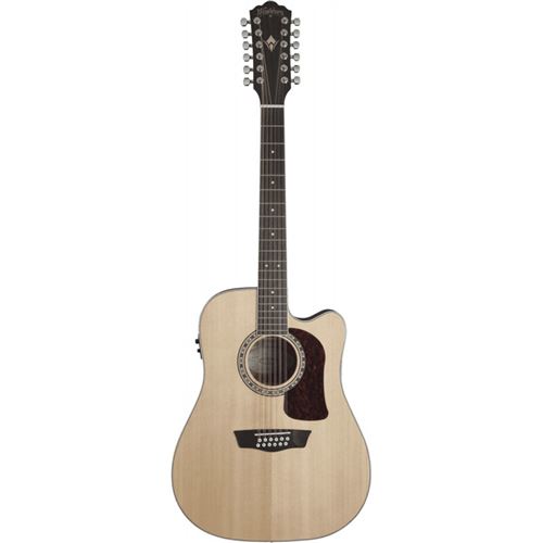 Washburn HD10SCE12 Dreadnought Cutaway - Guitare électro-acoustique 12 cordes