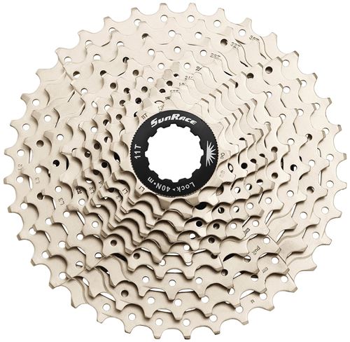 SunRace Cassette CSMS1 10S argent 11-36T