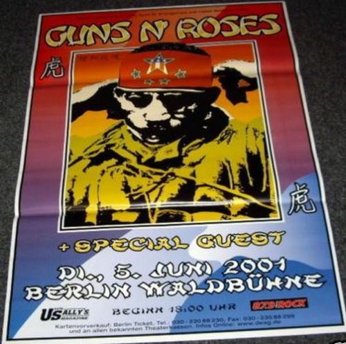 Guns N' Roses - 60x84 cm - AFFICHE / POSTER