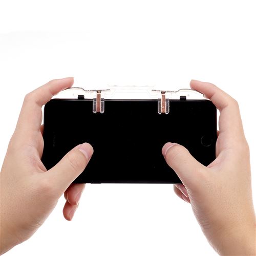 Manette Contr?leur Shooter Trigger L1R1 Bouton de Feu Pour PUBG Téléphone Jeu