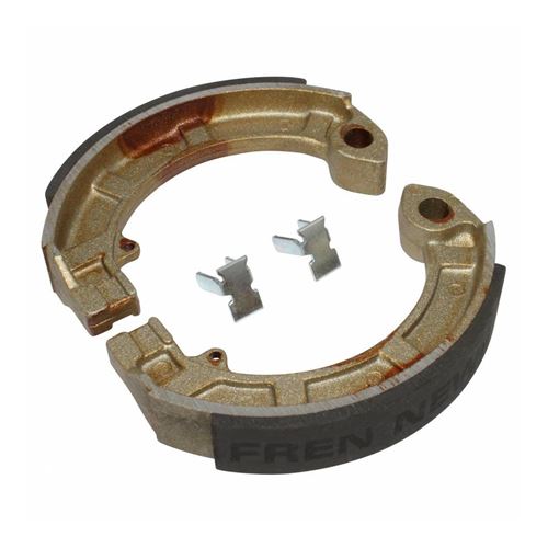 Machoire de frein maxiscooter newfren pour piaggio 125 vespa px 1998+ av-ar (gf0128 )