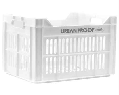 Urban Proof caisse de vélo 30 litres en polypropylène blanc