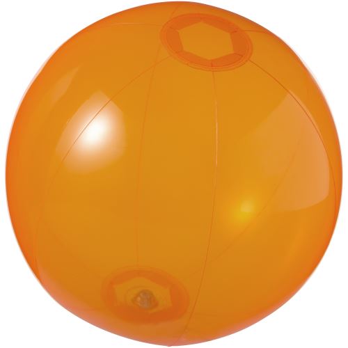 Bullet Ibiza - Ballon de plage transparent (Lot de 2) (25 cm) (Orange) - UTPF2479