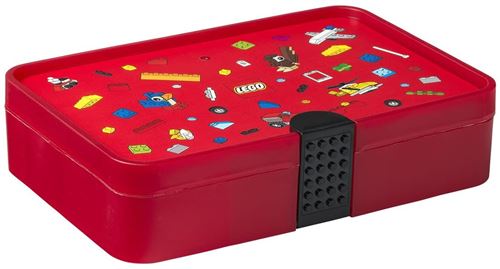 LEGO boîte de tri Iconic junior 26,7 x 17,8 cm polypropylène rouge