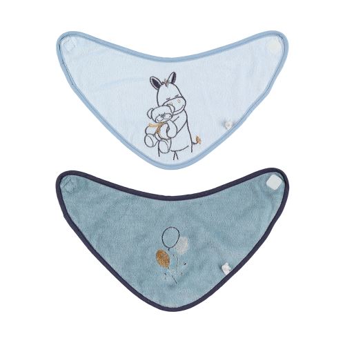 Bavoir Bandana Noukies Achille et Zébrito