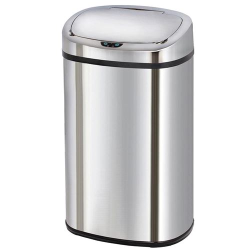 Poubelle de cuisine automatique MAJESTIC en inox 58L