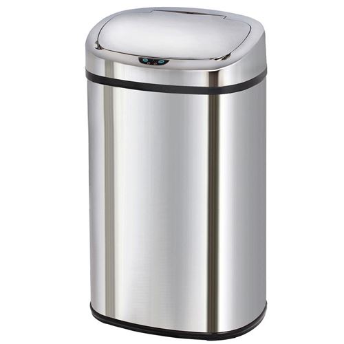 Kitchen Move Poubelle automatique inox MAJESTIC argent 58L - vue 1