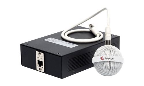 Poly Hdx Ceiling Microphone - "Extension" Kit - Microphone - Blanc - Pour P/N: 2200-23809-002