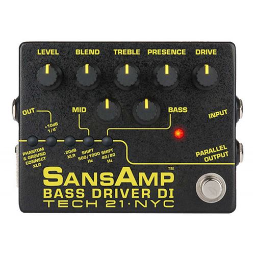 Tech 21 Bass Driver D.I. V2 - Pré-ampli basse