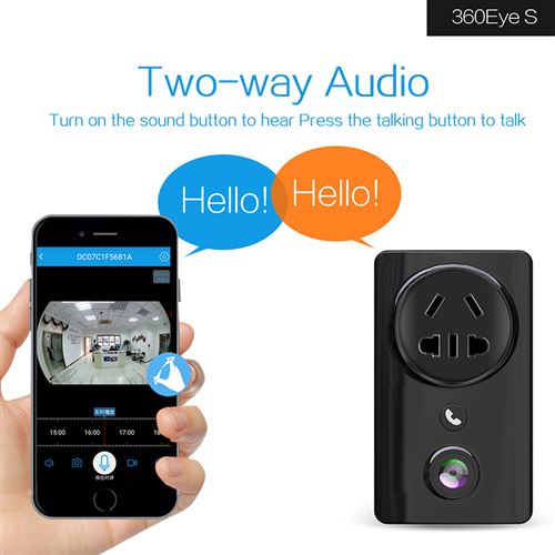 Caméra de surveillance mini WiFi 1080P Accueil
