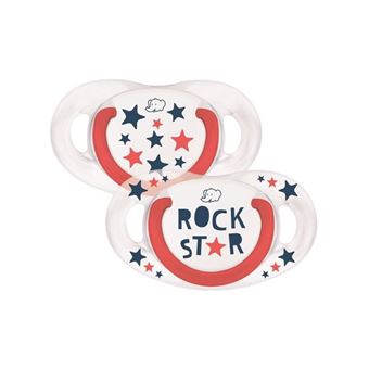 Bebe Confort Sucette Natural Physio Silicone Rock Star Rebel Rules 6 18 Mois Lot De 2 Sucettes En Latex Achat Prix Fnac Bebe Confort Sucette Natural Physio Silicone Rock Star Rebel Rules 6 18 Mois Lot De 2 Sucettes En Latex Achat Prix Fnac