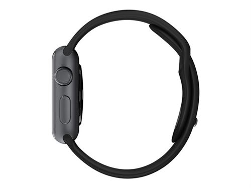 Apple Watch Sport 38 mm Aluminium bracelet Sport Noir - Apple Watch - Achat  \u0026 prix | fnac