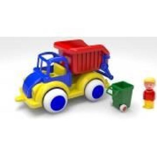 Vikingtoys - jumbo camion poubelle 25 cm v1256