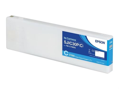 Epson SJIC30P(C) - cyan - originale - cartouche d'encre
