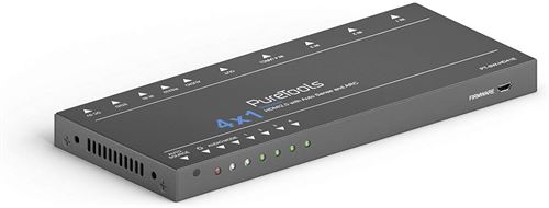 PureTools SW-HD4e - Commutateur HDMI 4x1, 4K 18 Gbps avec Tmds Auto Sense et Arc