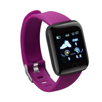 Montre Connectée Insense Z66 IP67 - Noir - Moniteur Cardiaque/tension/sommeil