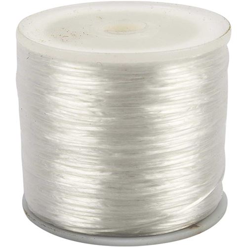 Creotime fil de nylon élastique 100 mètres