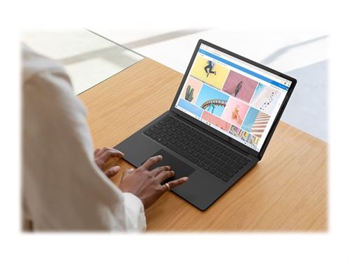  Microsoft Surface Laptop 3 - Intel Core i7 - 1065G7 / 1.3 GHz - Win 10 Pro - Iris Plus Graphics - 16 Go RAM - 512 Go SSD NVMe - 15"" &eacute;cran tactile 2496 x 1664 - Wi-Fi 6 - noir mat -