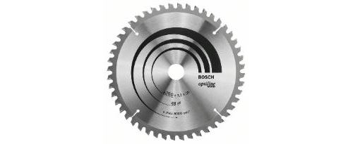 Lame De Scie Circulaire Bosch Optiline Wood Ø 30Mm - 260X30X3.2 - 48Dn - 2 608 641 202