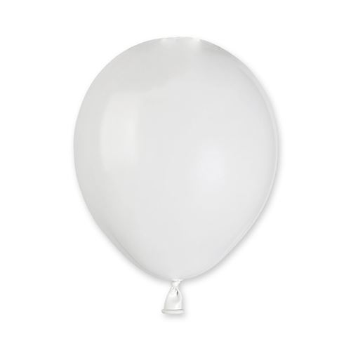50 ballons latex bio 13cm blanc - Coloris : Blanc50103