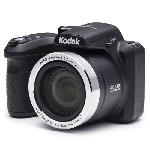 Kodak PIXPRO Astro Zoom AZ401 - Appareil photo numérique - compact - 16.15 MP - 720 p / 30 pi/s - 40x zoom optique - noir