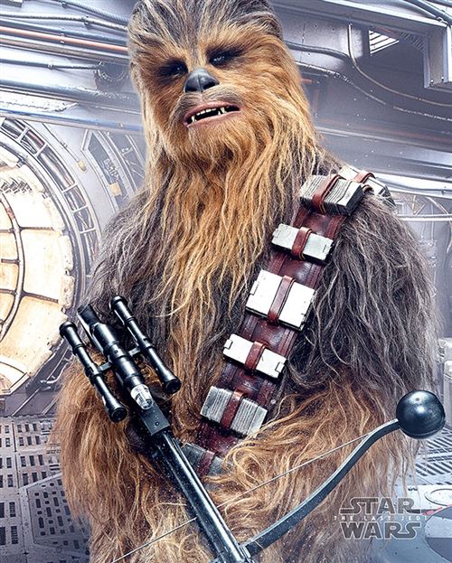 Star Wars The Last Jedi Mini Poster 40 x 50 cm Chewbacca Bowcaster