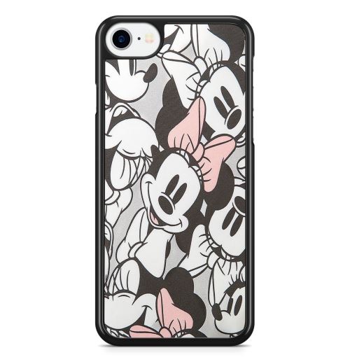 Coque Fifrelin Noire pour iPhone 6 et iPhone 6S Minnie Disney Cute