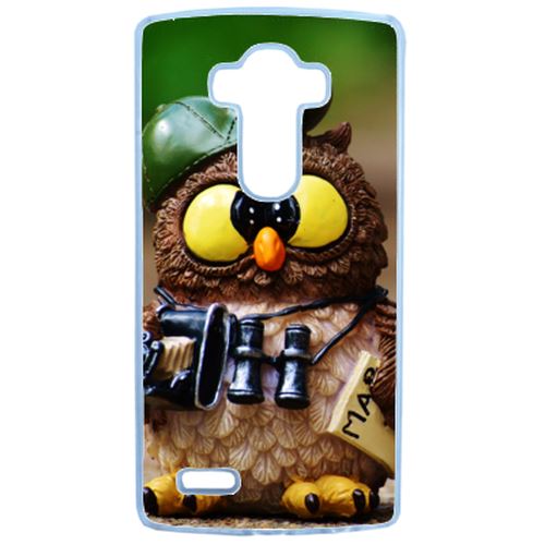 Coque Chouette Compatible Lg G4 Transparent