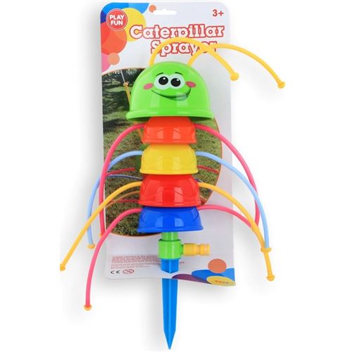 Playfun pulvérisateur d'eau chenille multicolore 40 x 18 x 10 cm