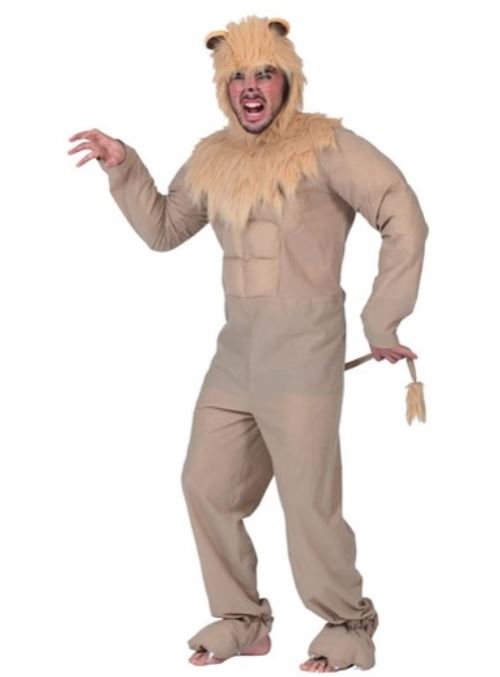 Deguisement adulte lion : taille unique - costume animal - panoplie