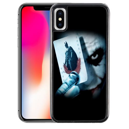 Coque pour iPhone XS joker batman