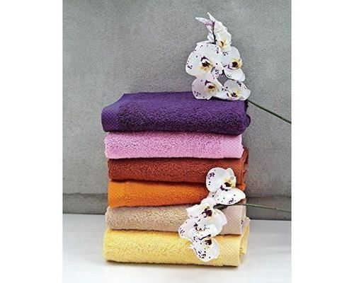 Lasa Pure - Lot 3 serviettes eponge, 33x50 cm serviette invité, 50x100 e maxi drap de bain 100x150 cm, couleur rose -