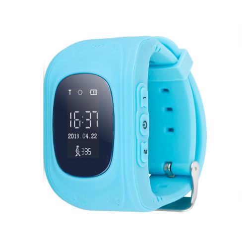 Securitemania - Montre connectée pour enfants - Coloris bleu turquoise