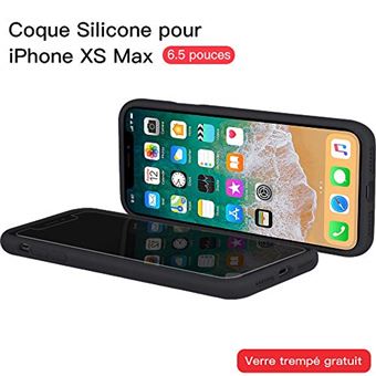 Verre Trempé Pour Iphone 11 Pro Max 6.5 + Coque Magnétique Noir De  Protection Anti Choc - - Ecran de protection BUT
