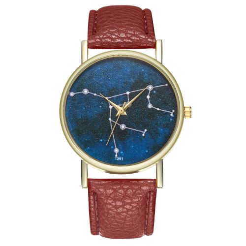 Mme cadeau de montre homme créatif géométrie minimaliste ligne tendance montre à quartz T291-Acafé