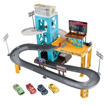 Cars 3 Garage Raceset Motorise Avec 4 Voitures Autres Achat