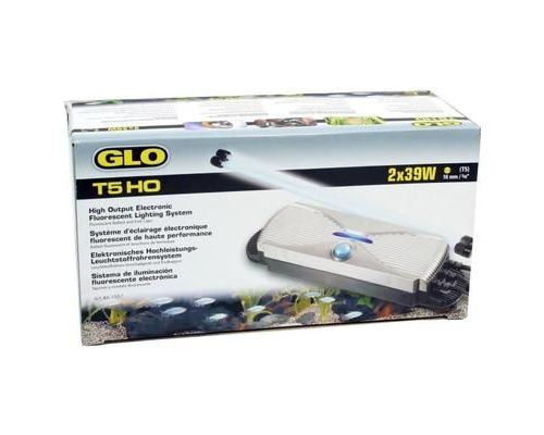 FLUVAL Système d'éclairage Glomat T5 - 2 tubes de 39W - Pour aquarium