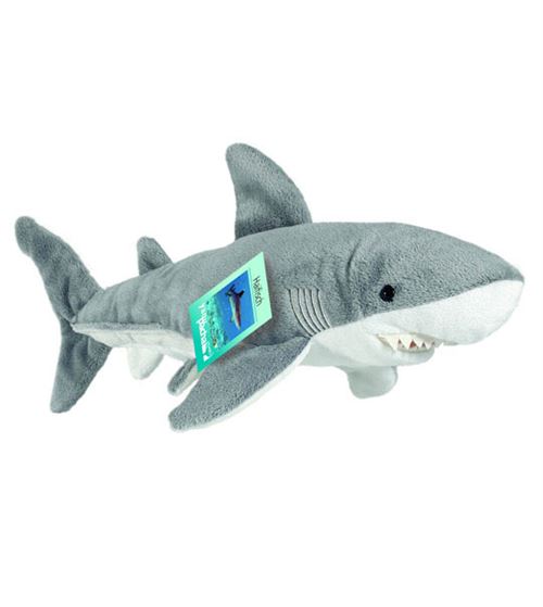Peluche requin 38 cm