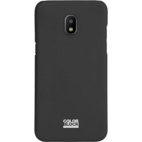 Coque rigide grise Colorblock pour Samsung Galaxy J3 J330 2017