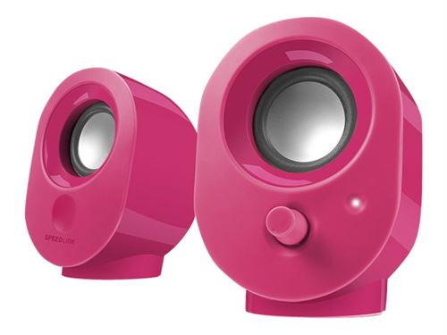 SPEEDLINK SNAPPY - Luidsprekers - voor PC - 4 Watt (Totaal) - bessen