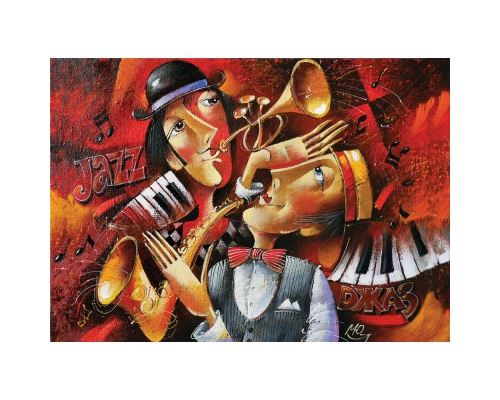 Puzzle 1000 Pièces : Jazz, Art Puzzle