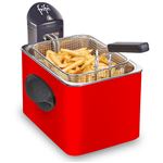 frifri 1905R - Friteuse - 3.2 kWatt - rouge