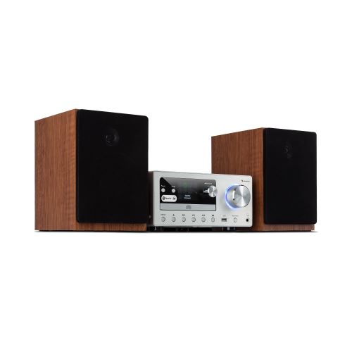 auna Connect System | Chaîne stéréo radio internet DAB+ WiFi lecteur CD USB