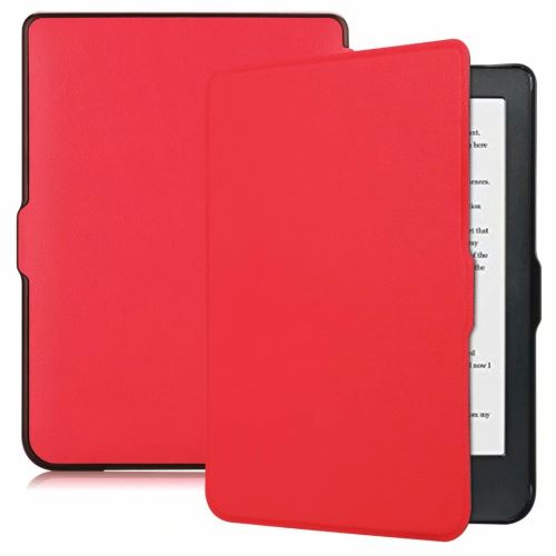 WISETONY® Etui en PU Antichoc pour votre Kobo Clara HD - Rouge