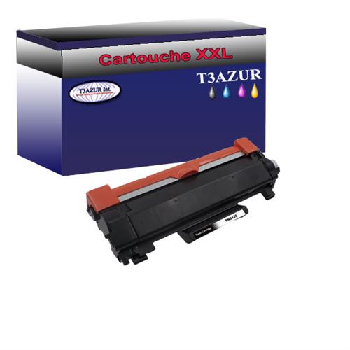 PREMIUM CARTOUCHE x2 Toner TN-2410 (Noir) - Compatible pour