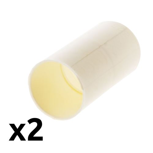 Lot de 4 manchons IRL Ø25mm Blanc