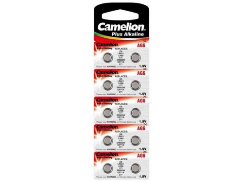 Pack de 10 piles Camelion Alkaline AG6